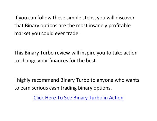 binary options turbo tips & strategy